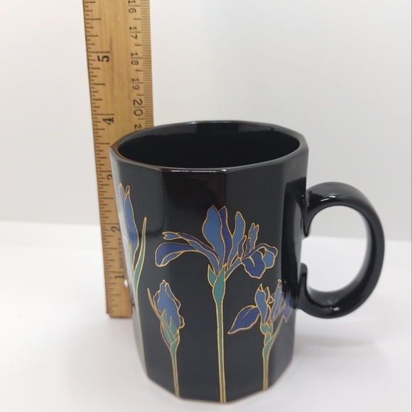 Vintage Blue Iris mug by Otagiri Japan - Picture 7 of 8